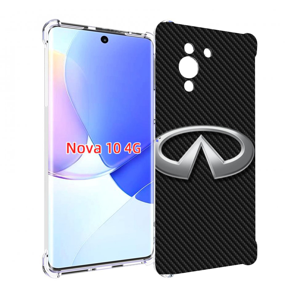 

Чехол MyPads infiniti-инфинити-2 мужской для Huawei Nova 10, Прозрачный, Tocco
