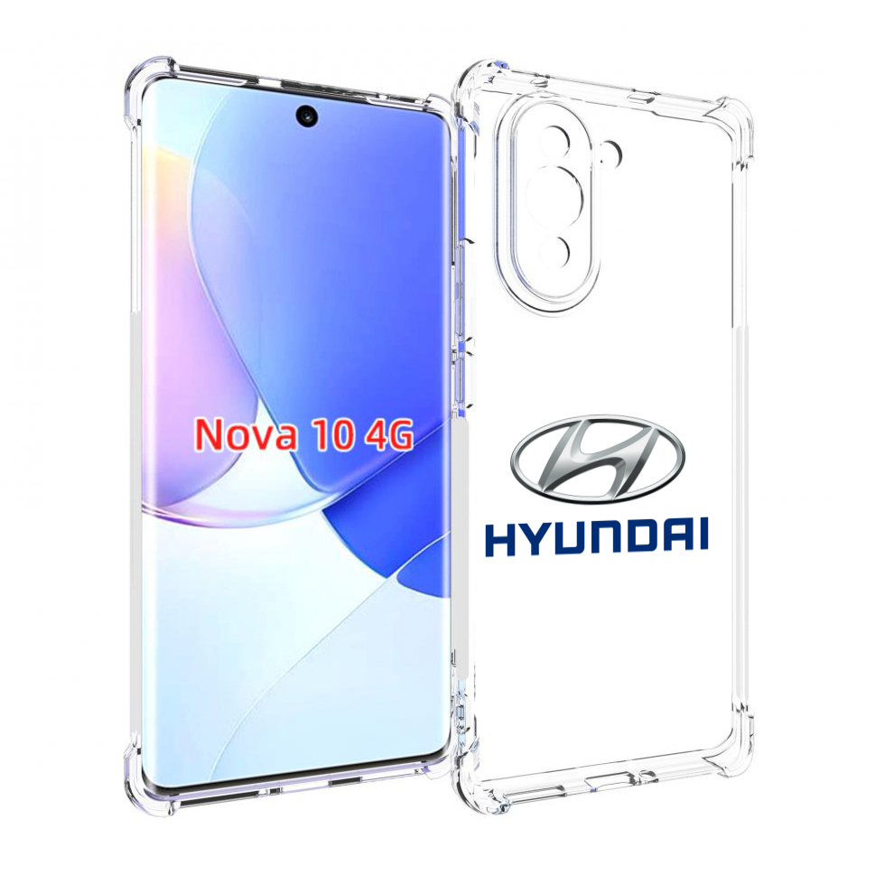 

Чехол MyPads hyundai-4 мужской для Huawei Nova 10, Прозрачный, Tocco