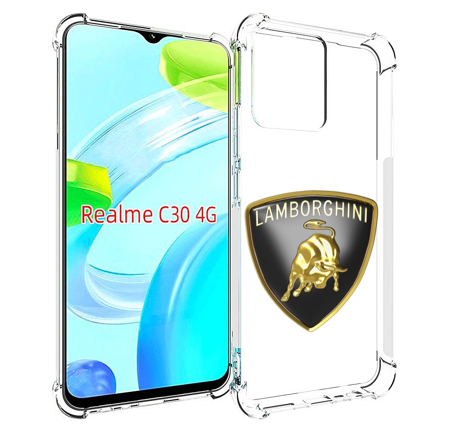 

Чехол MyPads ламборгини-lambo-6 мужской для Realme C30 4G / Narzo 50i Prime, Прозрачный, Tocco