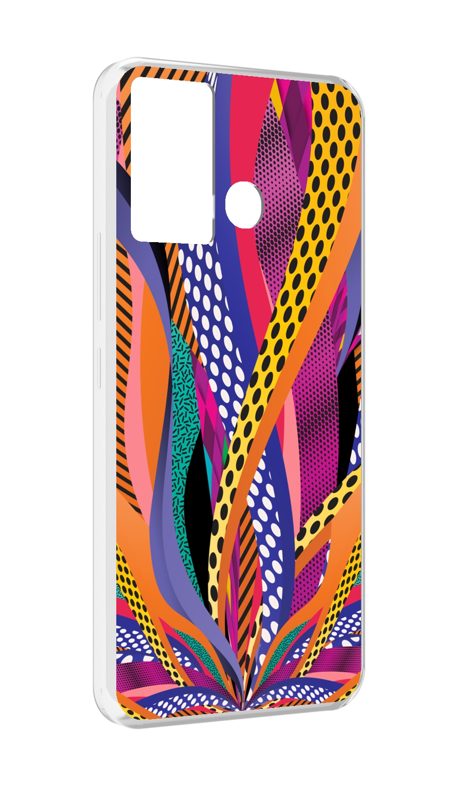 

Чехол MyPads разноцветные щупальца для Infinix Hot 12 Play, Прозрачный, Tocco