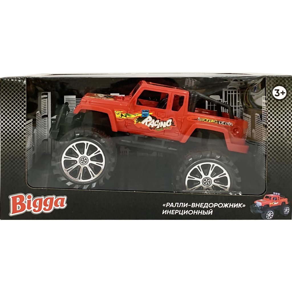 

Машинка инерционная Bigga Ралли-внедорожник