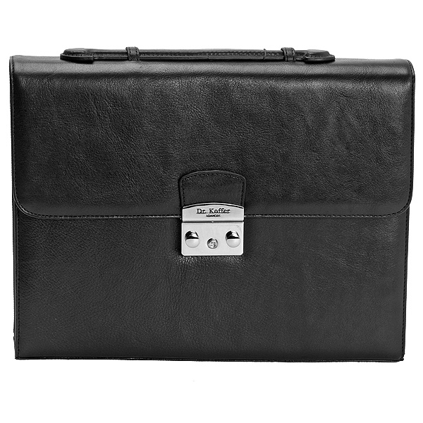 

Портфель мужской Dr.Koffer P402267-02, черный, P402267-02
