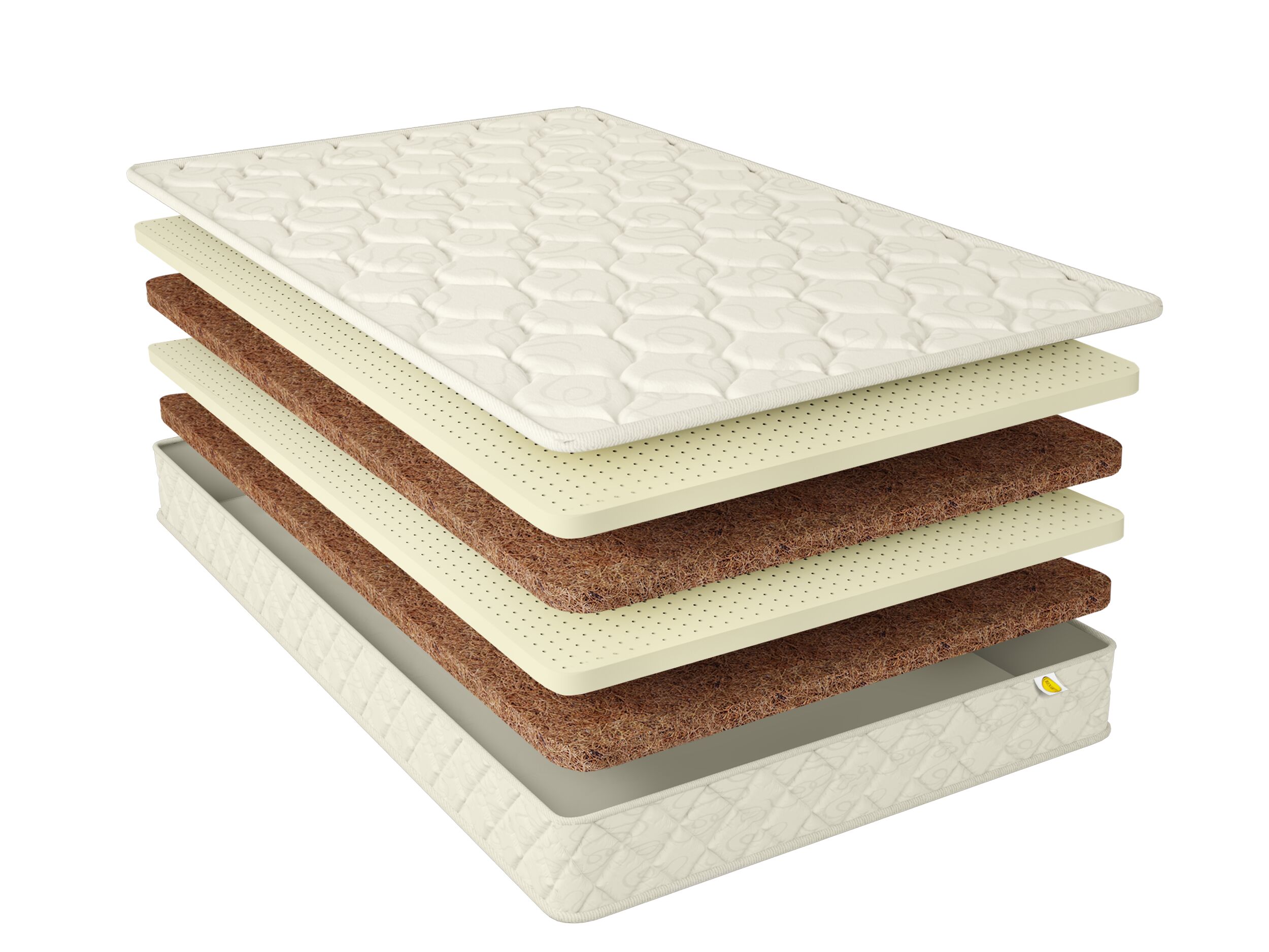 

Матрас Benartti Smart Mix Natural 95х200, Бежевый;белый;серый;серебристый, Mix Natural