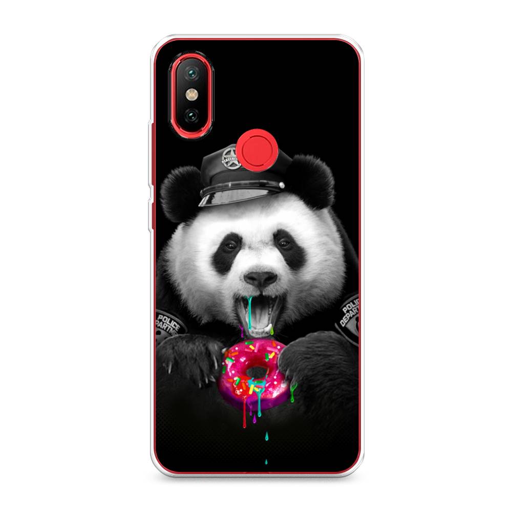Чехол Awog на Xiaomi Mi 6X/A2 Панда police