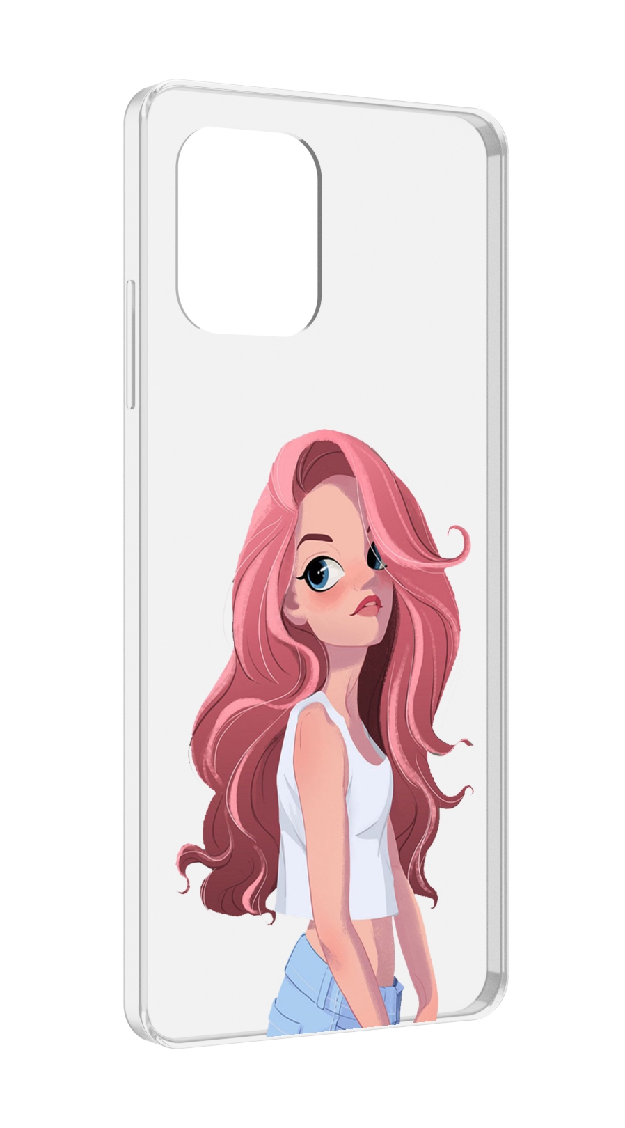 

Чехол MyPads Мультяшный-арт-девушки женский для UMIDIGI Power 7 Max / Power 7S, Прозрачный, Tocco