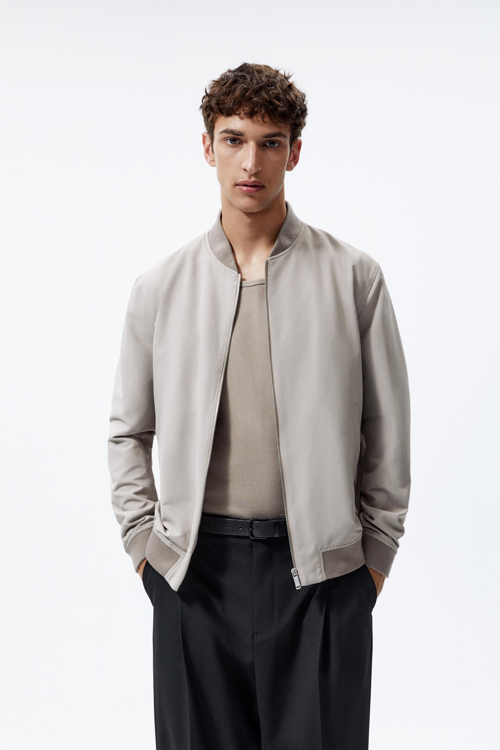 

Бомбер мужской ZARA 06518321 серый XL (доставка из-за рубежа), 06518321