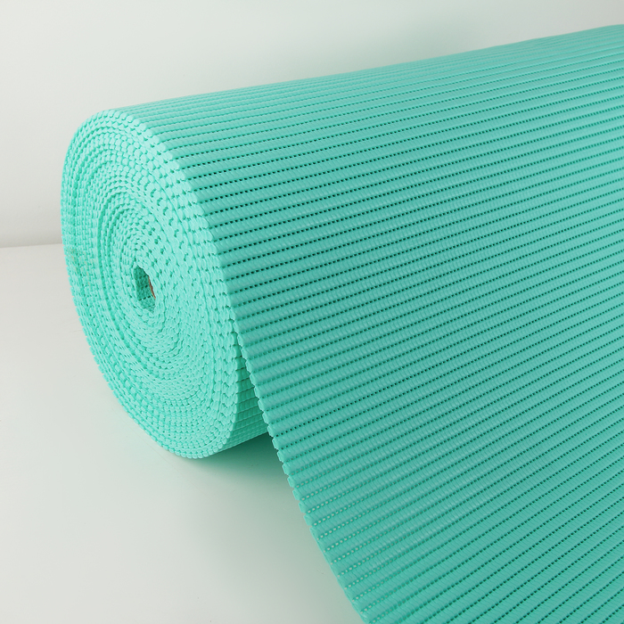 

Коврик для ванной комнаты 0,65х15 м "Моно" цвет бирюзовый OV5