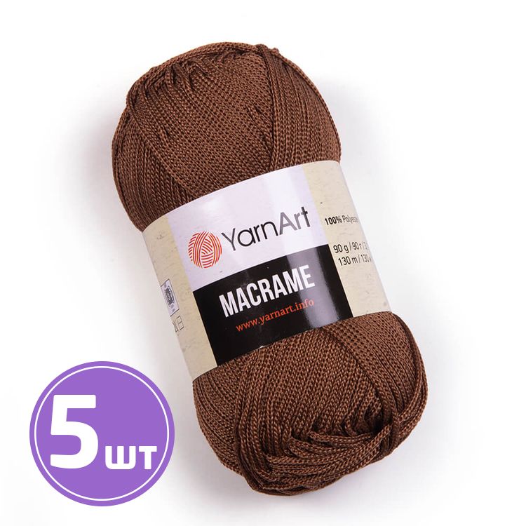 

Пряжа YarnArt Macrame 151 бежевый 5 шт по 90 г