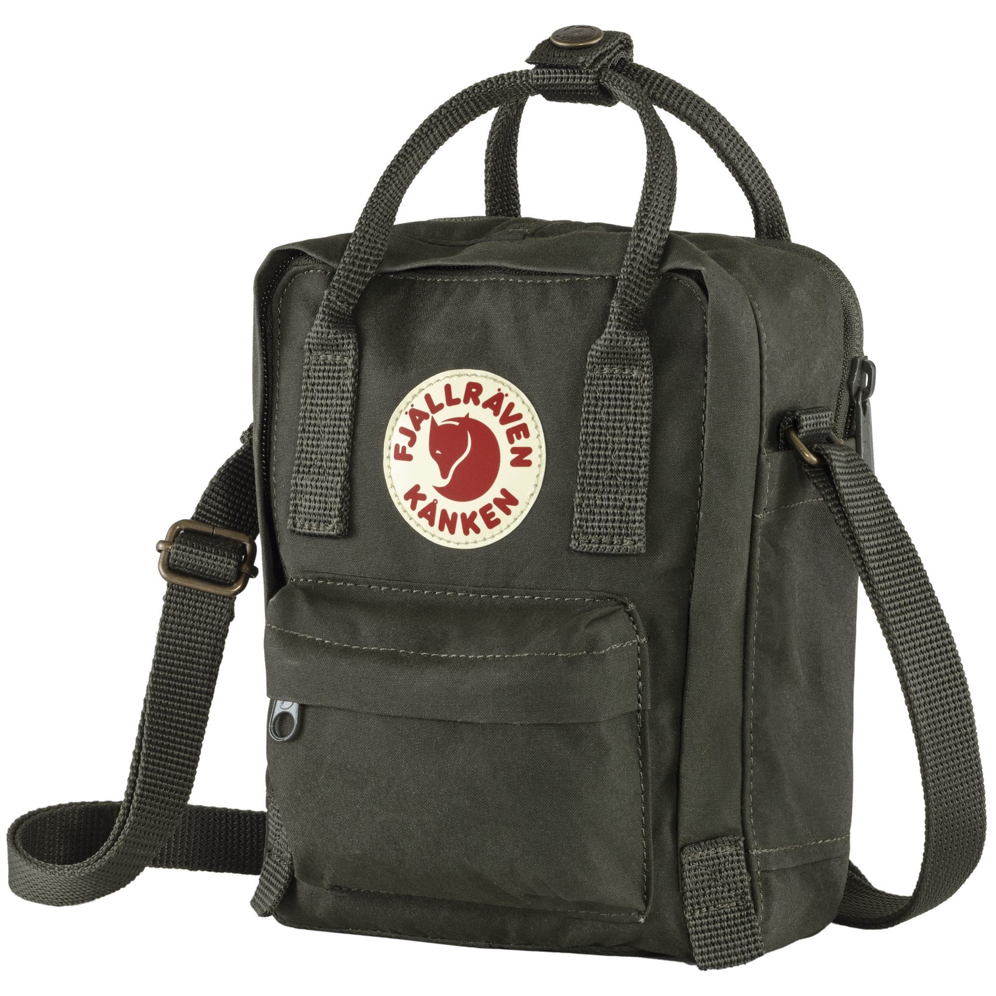 фото Сумка мужская fjallraven kanken sling f23797 темно-зеленый 2, 5 л