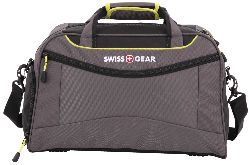 фото Сумка мужская swissgear sa72614661 серая/салатовая 53 л