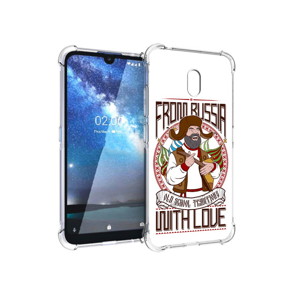 

Чехол MyPads Tocco для Nokia 2.2 русский мужчина (PT134721.103.590), Прозрачный, Tocco