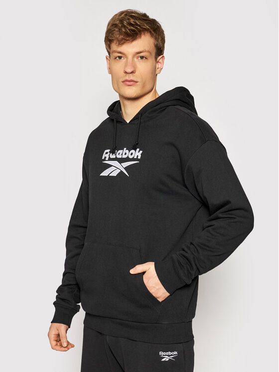 Худи мужское Reebok 0000207827790 черное L