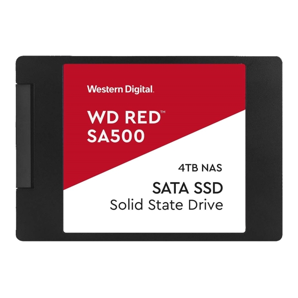фото Внешний диск ssd wd 4tb red sa500 (wds400t1r0a)
