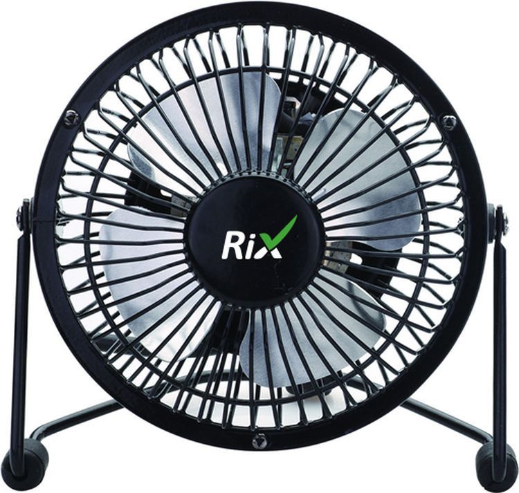Вентилятор на прищепке RIX RDF-1500USB Black черный