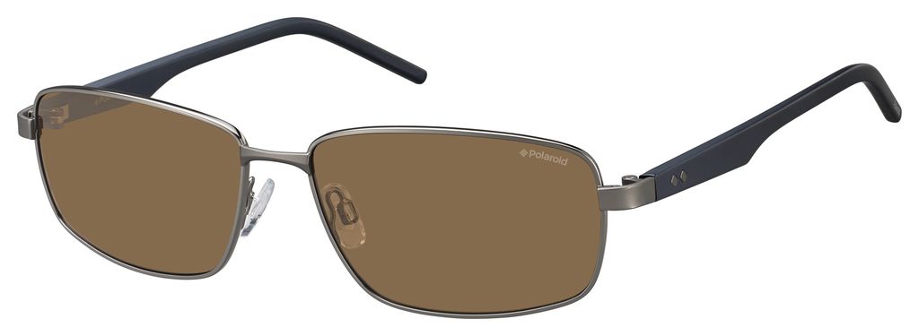 Солнцезащитные очки мужские Polaroid PLD 2041/S коричневые