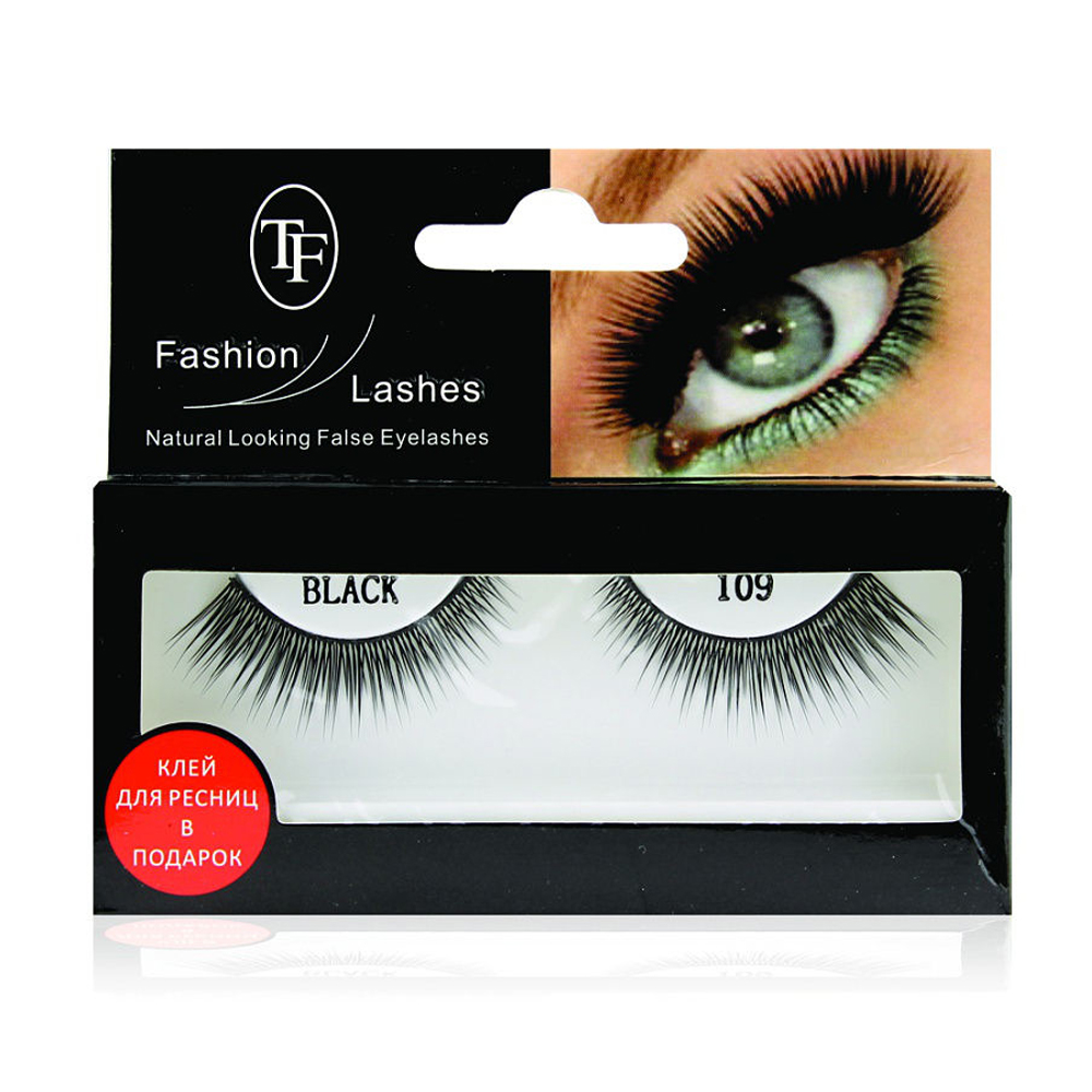 

Накладные ресницы TF Fashion Lashes 109, Черный