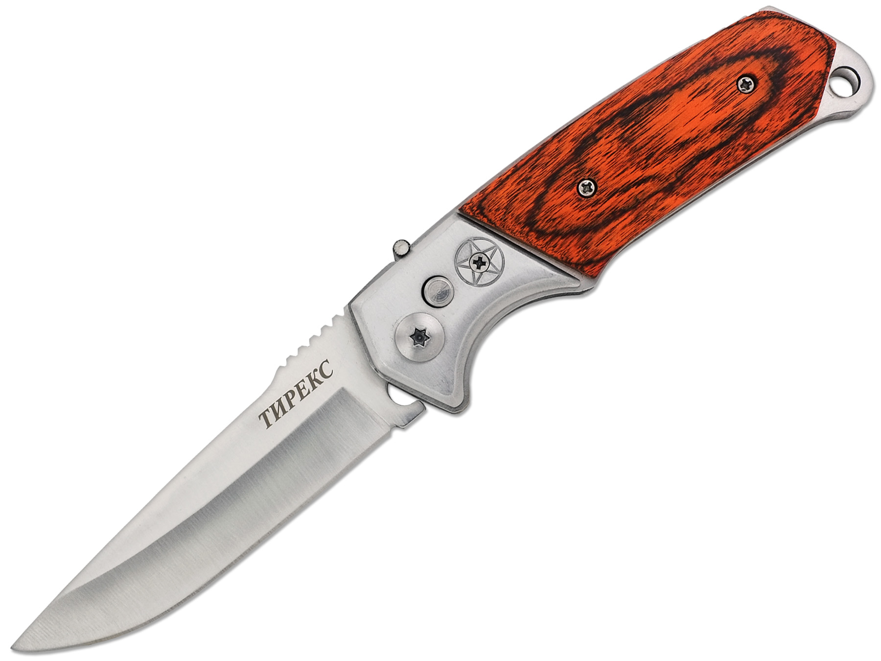 фото Нож складной полуавтоматический ножемир чёткий расклад тирекс a-131b