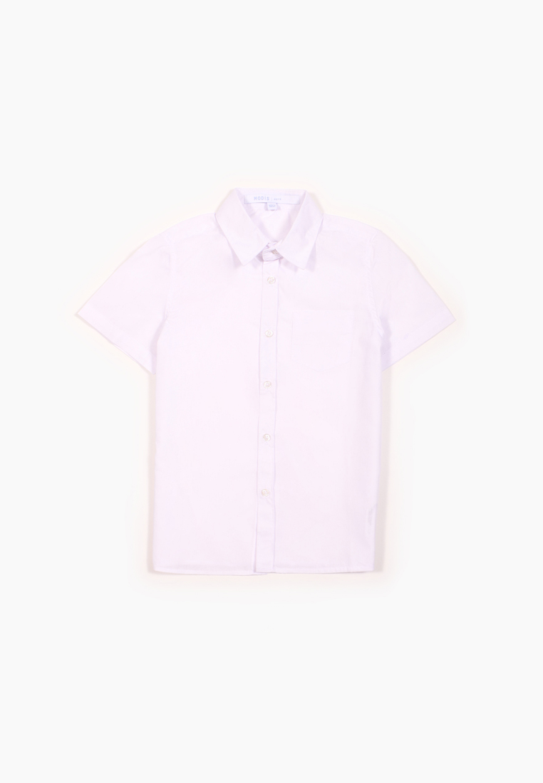 

Рубашка для мальчиков Modis цв. белый р.158, M202K00154W001_белый