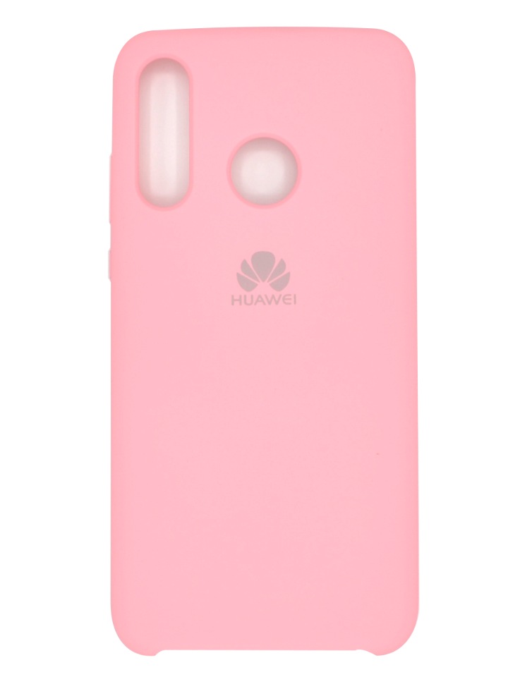 фото Чехол silicone cover для huawei p30 lite розовый