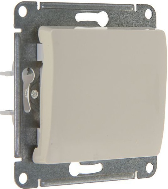 Выключатель Schneider Electric Glossa GSL000211 1-клавишный, СП, 10А, IP20, бежевый