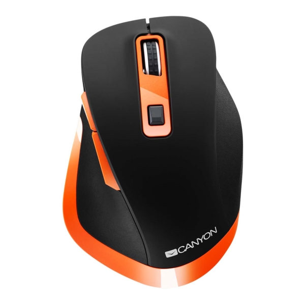 Беспроводная мышь CANYON CNS-CMSW14BO Black/Orange