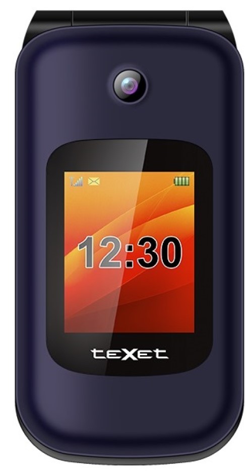 фото Мобильный телефон texet tm-b202 blue