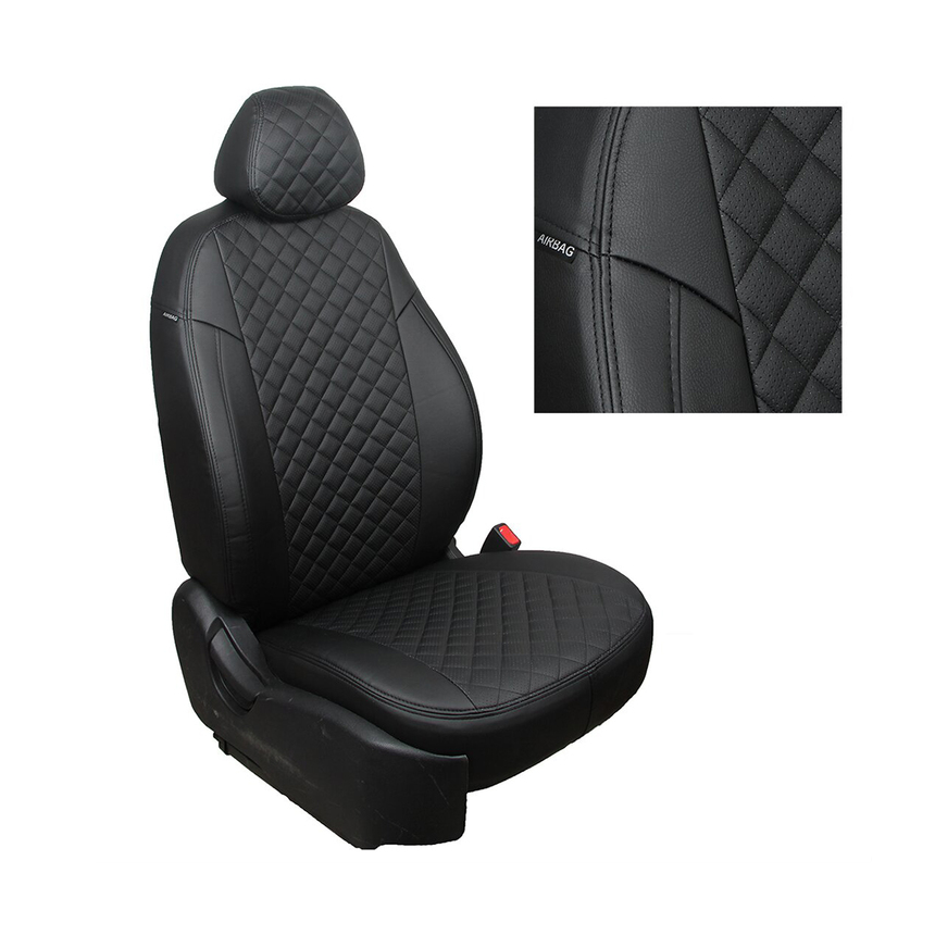 фото Чехлы на сиденья nissan juke с 10г. g bk/bk r / автопилот