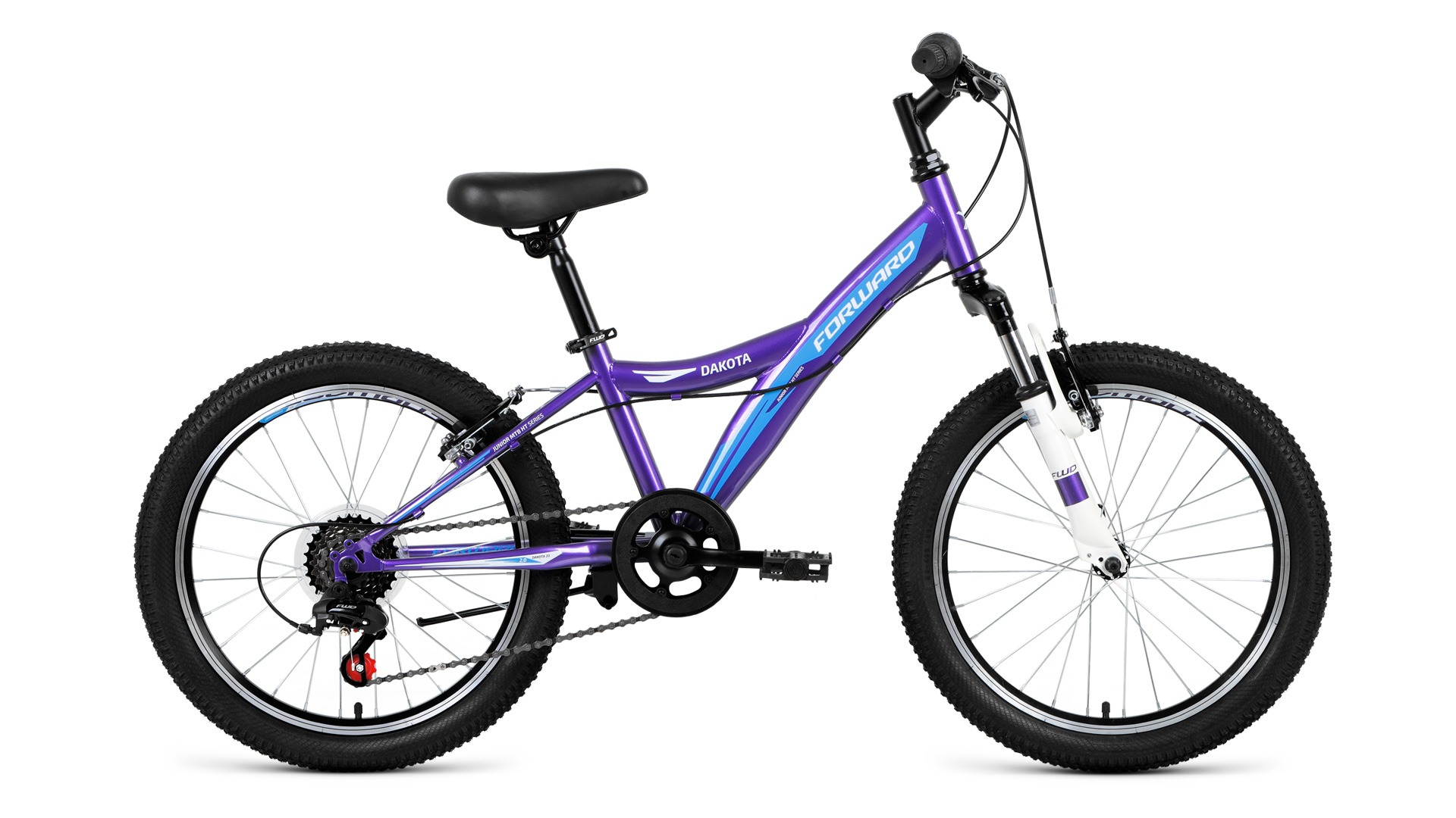 фото Велосипед forward dakota 20 2.0 2019 10.5" blue/violet