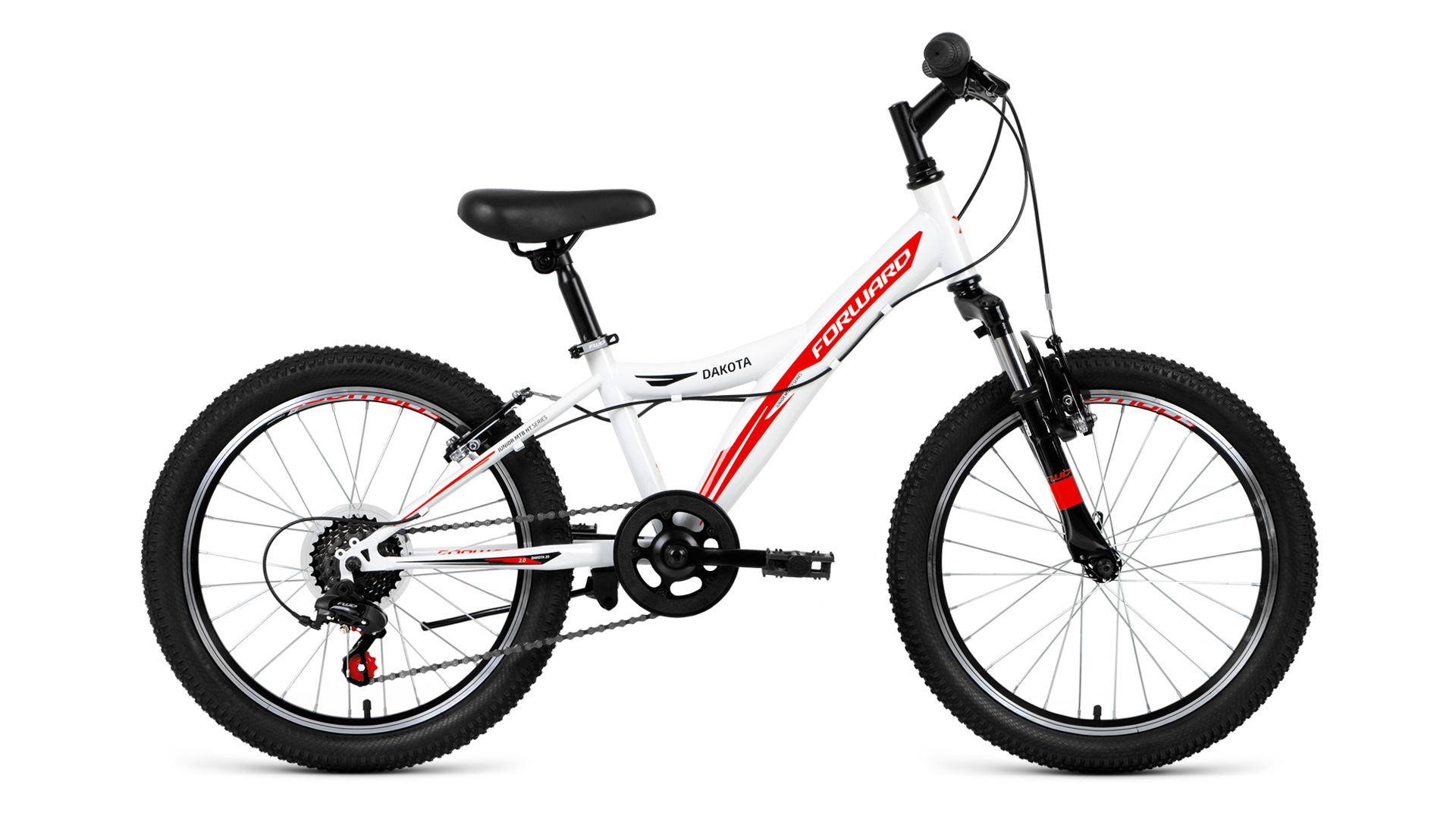 

Велосипед Forward Dakota 20 2.0 2019 10.5" white/red, Dakota 20 2.0