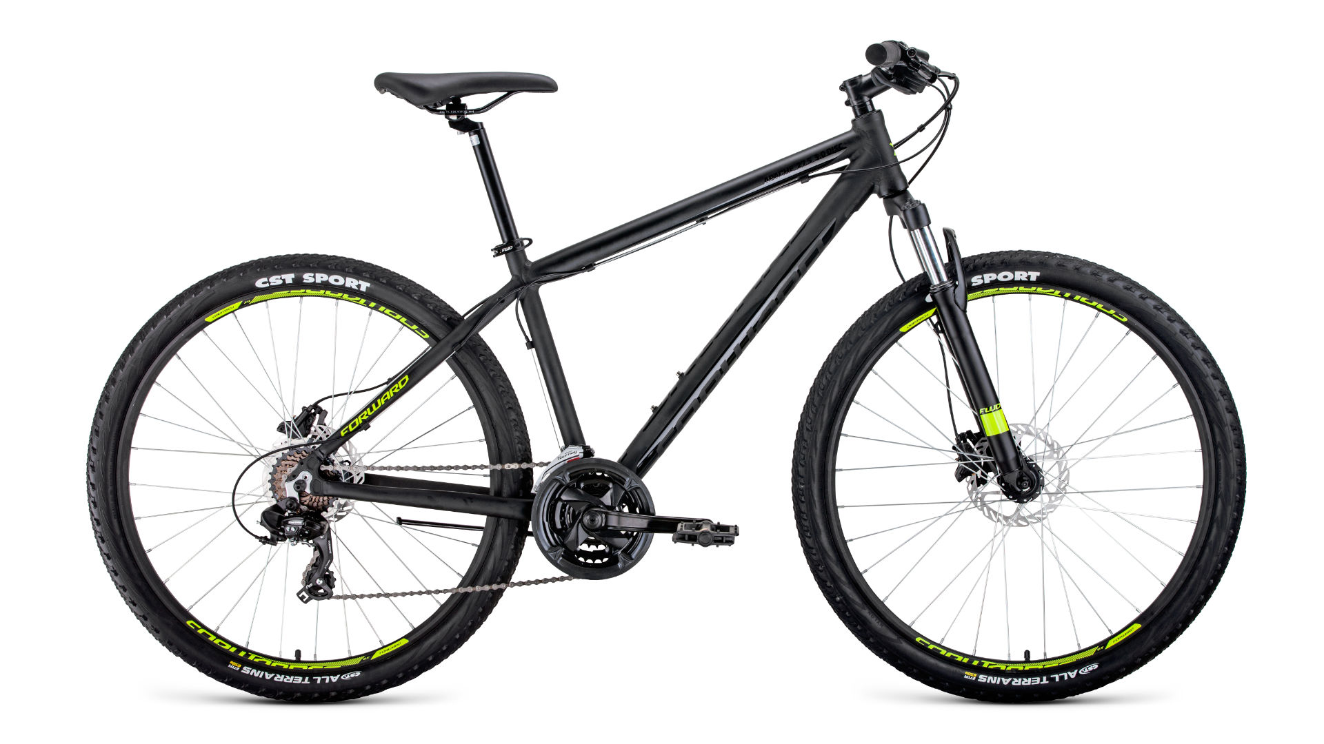 

Велосипед Forward Apache 27.5 3.0 Disc 2020 15" black, Apache 27.5 3.0 Disc