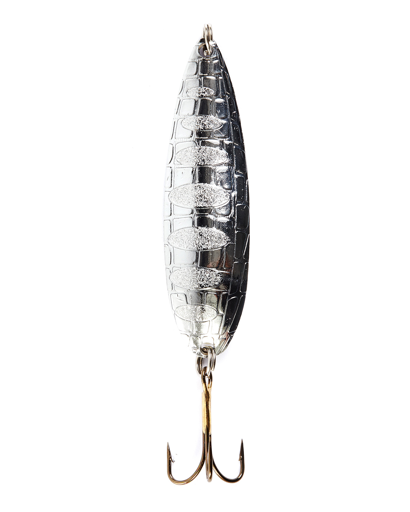 

Блесна Lucky John Croco Spoon 26 г, 004, 1 шт., Серебристый, Croco Spoon
