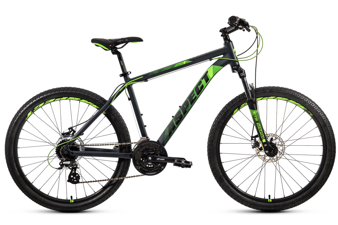 фото Велосипед aspect ideal 2020 16" green/grey