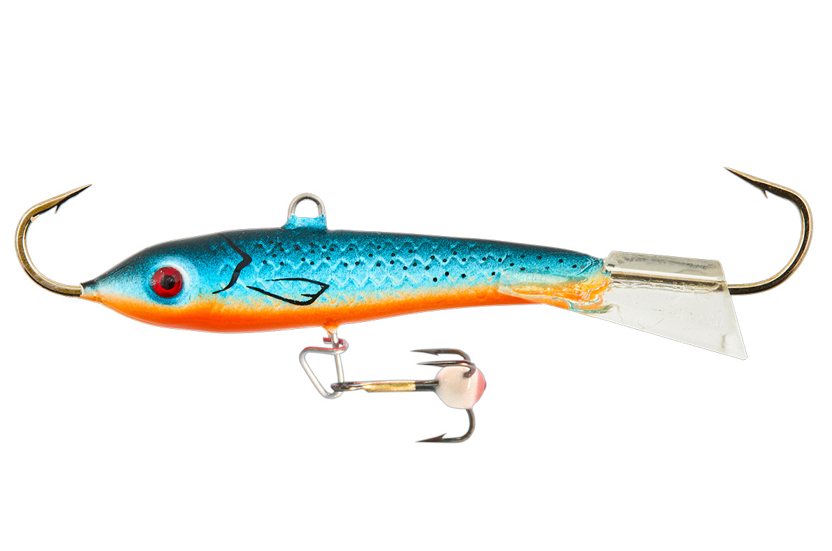 

Балансир Lucky John Classic 60 60 мм, 18 г, 53, 1 шт., Голубой;оранжевый, Classic