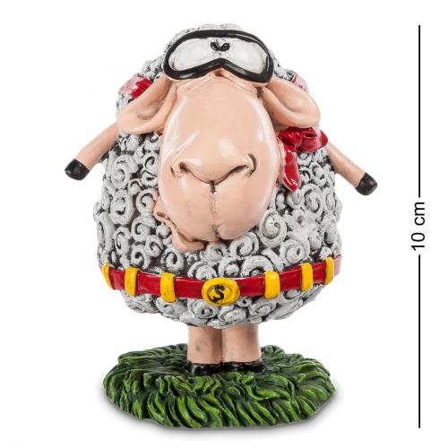 фото Фигурка декоративная the comical world of warren stratford, овца супермен, 10 см