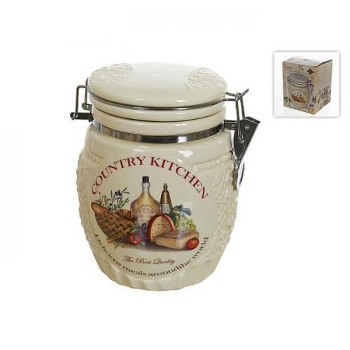 фото Банка для сыпучих продуктов polystar collection, country kitchen, 0,84 л