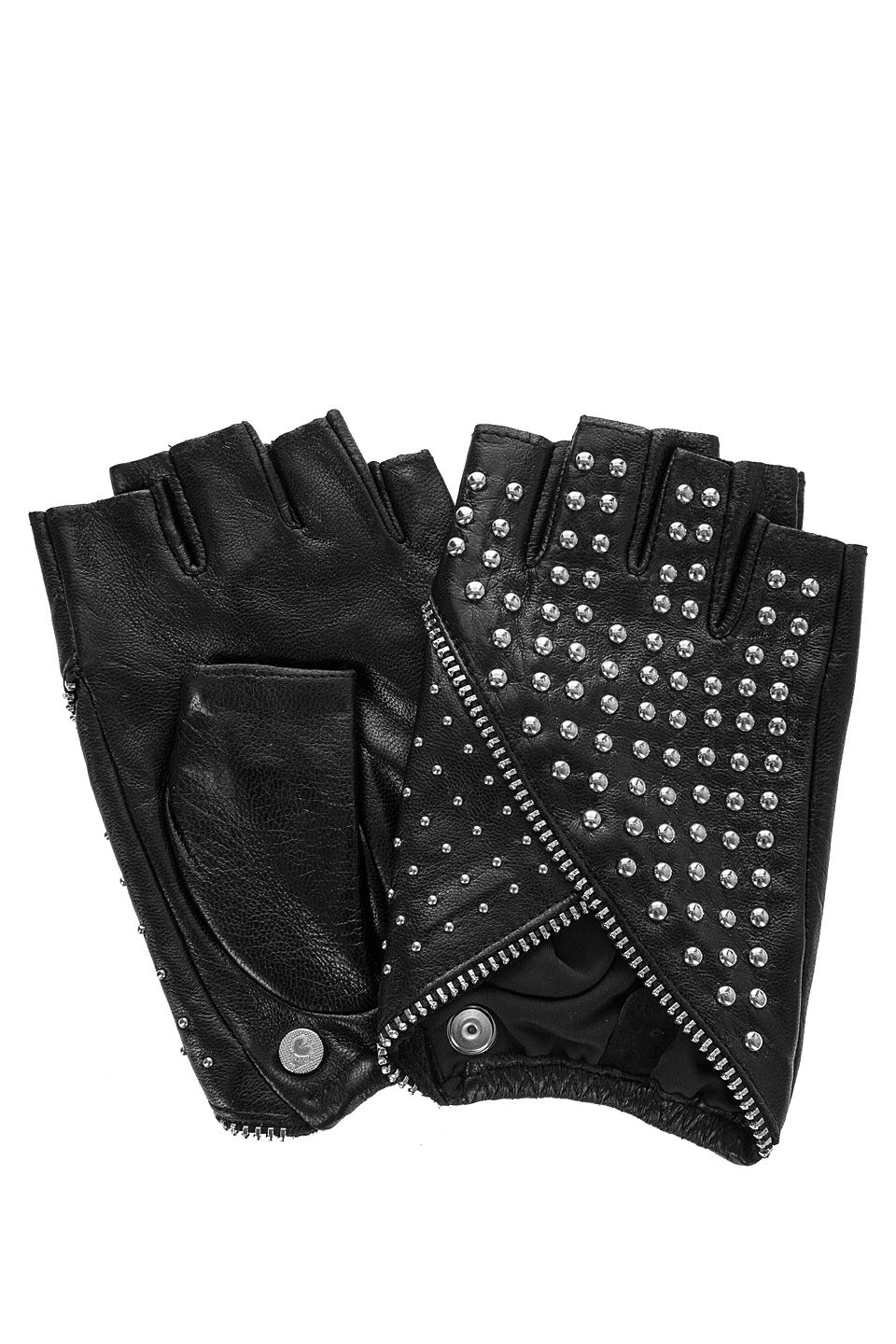 

Перчатки женские Karl Lagerfeld 201W3608 черные, Черный, 201W3608