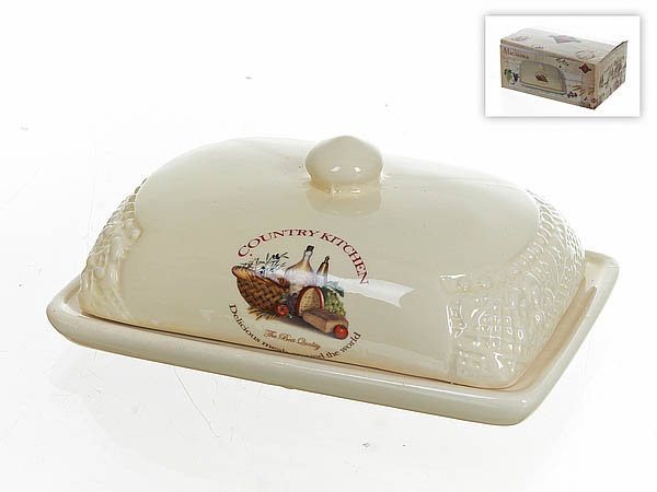 

Масленка Polystar Collection, Country Kitchen, 16,5x11,5x6,5 см