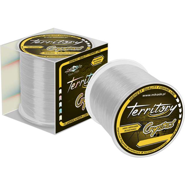 

Мононитная леска Mikado Territory Crystal 300м - 0.35мм - 12.50кг