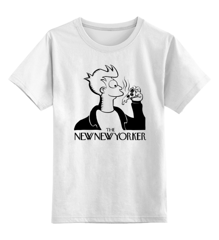 

Детская футболка Printio Фрай футурама цв.белый р.116, 0000001356751