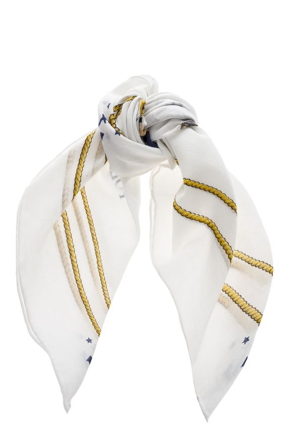 

Платок женский Polo Ralph Lauren 455794498001 белый, 61х62 см, 455794498001