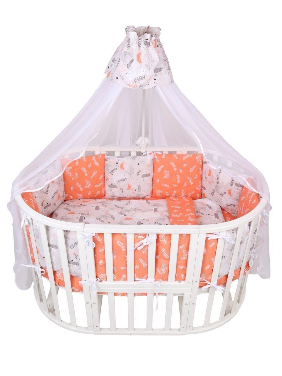 

Комплект в кроватку AmaroBaby Premium Лес, 18 предметов, Разноцветный