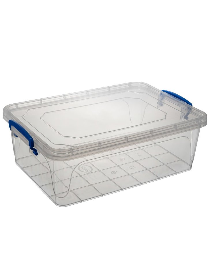 фото Контейнер elfplast fresh box slim, прозрачный, 10 л