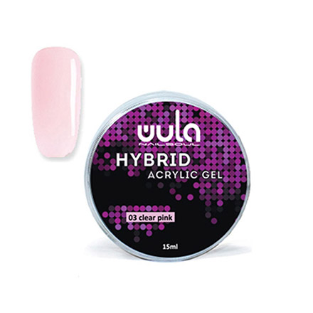 

Гель акриловый WULA Nailsoul Hybrid №03, 15 мл