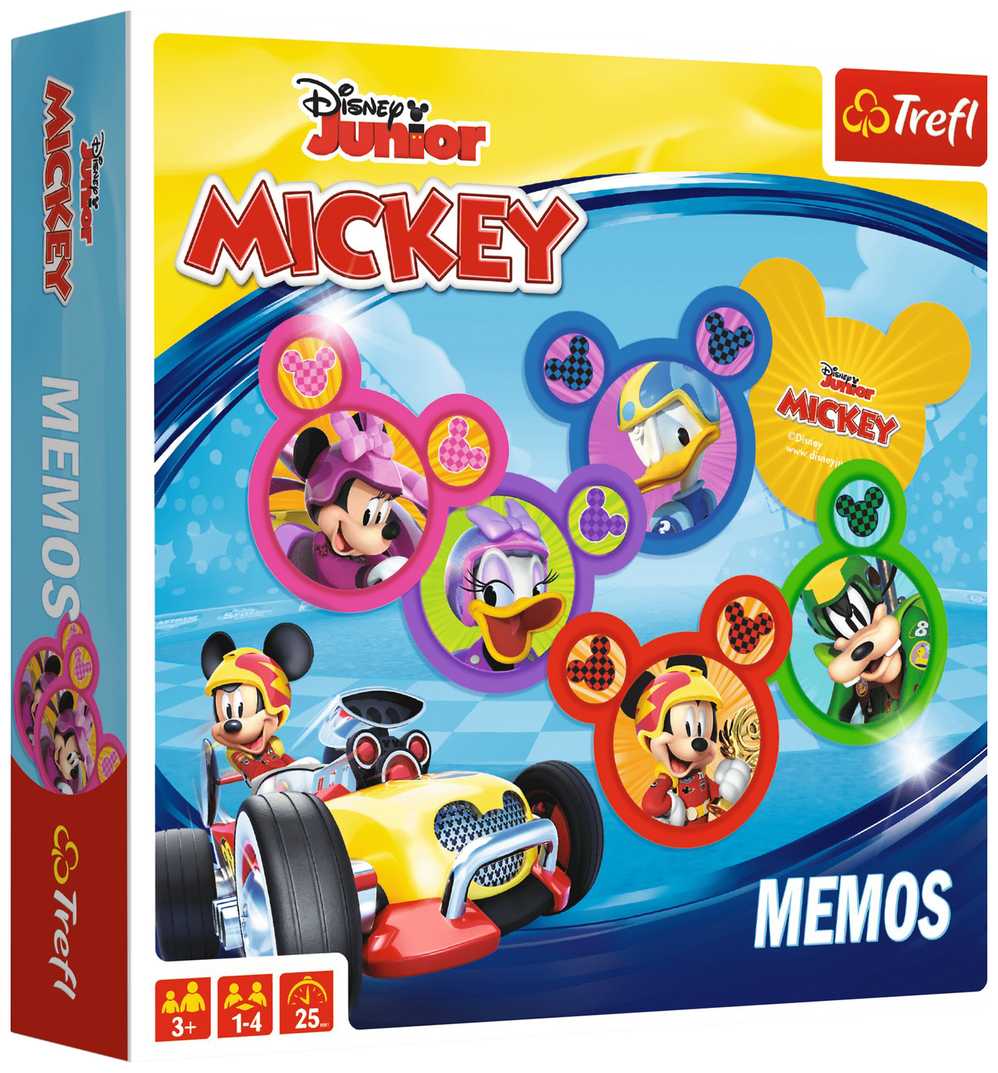 фото Настольная игра мемос mickey rr trefl