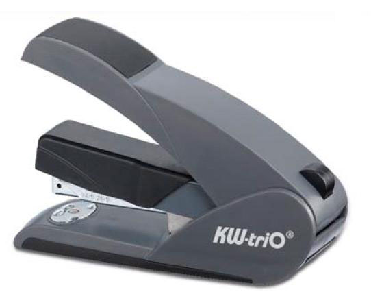 

Степлер мощный KW-Trio 5012 Lever-Tech до 60 листов, черный, Серый