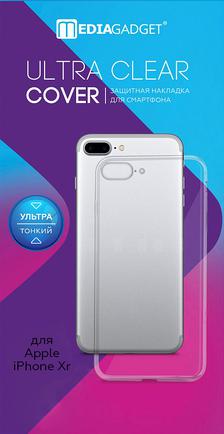 фото Чехол mediagadget ultra clear для apple iphone xr 0.2mm transparent