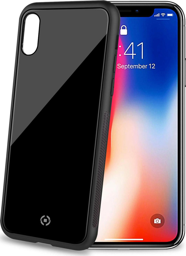 фото Чехол celly diamond для apple iphone xs black