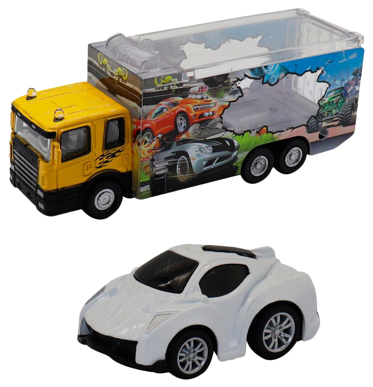 Набор грузовик и машинка die cast Funky Toys