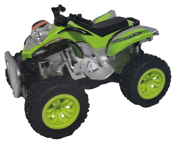 

Квадроцикл die cast инерционный Funky Toys, Зеленый