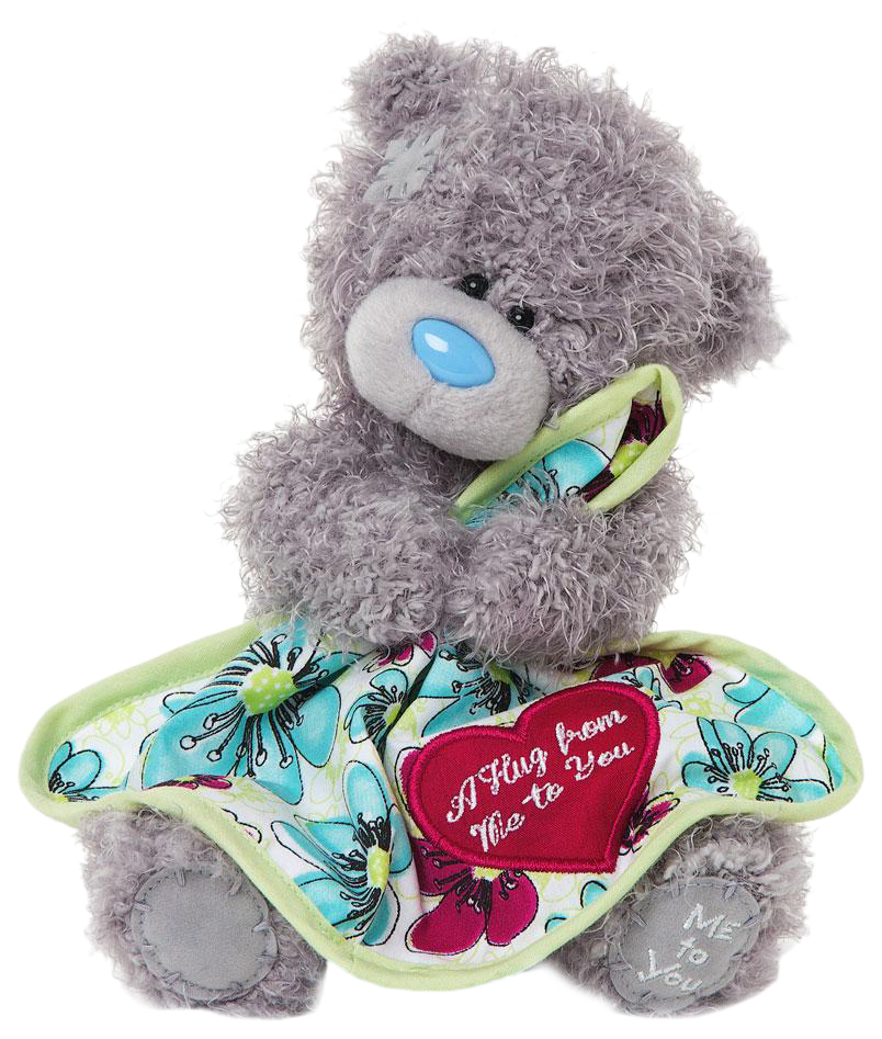 

Мишка Тедди 18 см Обними меня Me to You, Серый